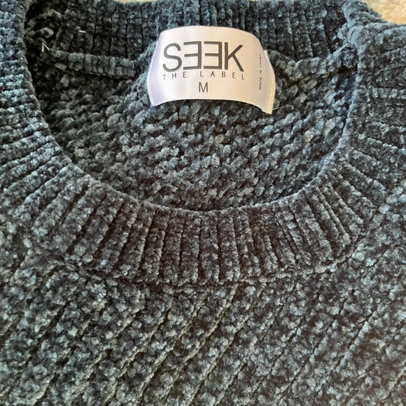 SEEK The Label chenille sweater - Picture 3 of 7